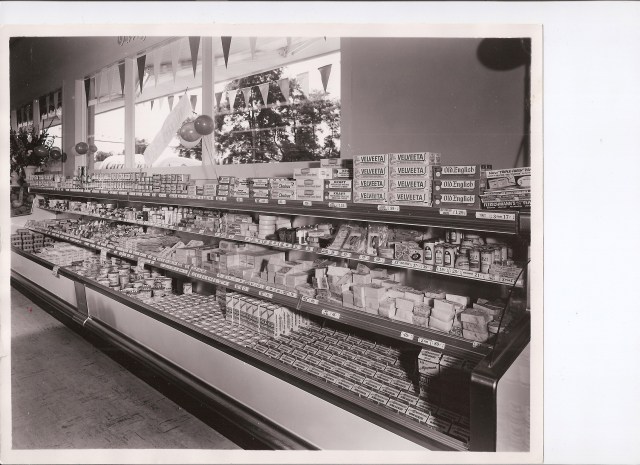 1957 Lamb's Garden Home Thriftway grand opening