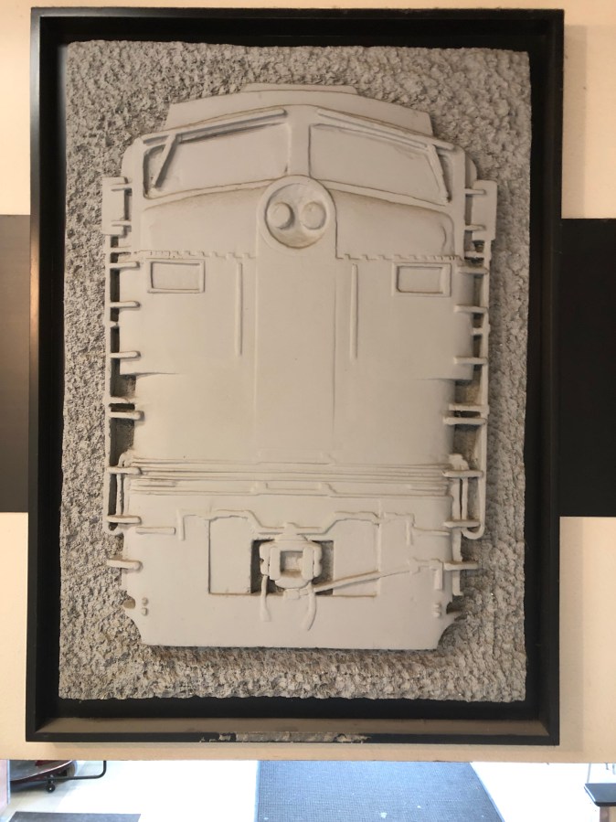 Lambs Thriftway 2020 train relief – Diesel locomotive, streamliner class