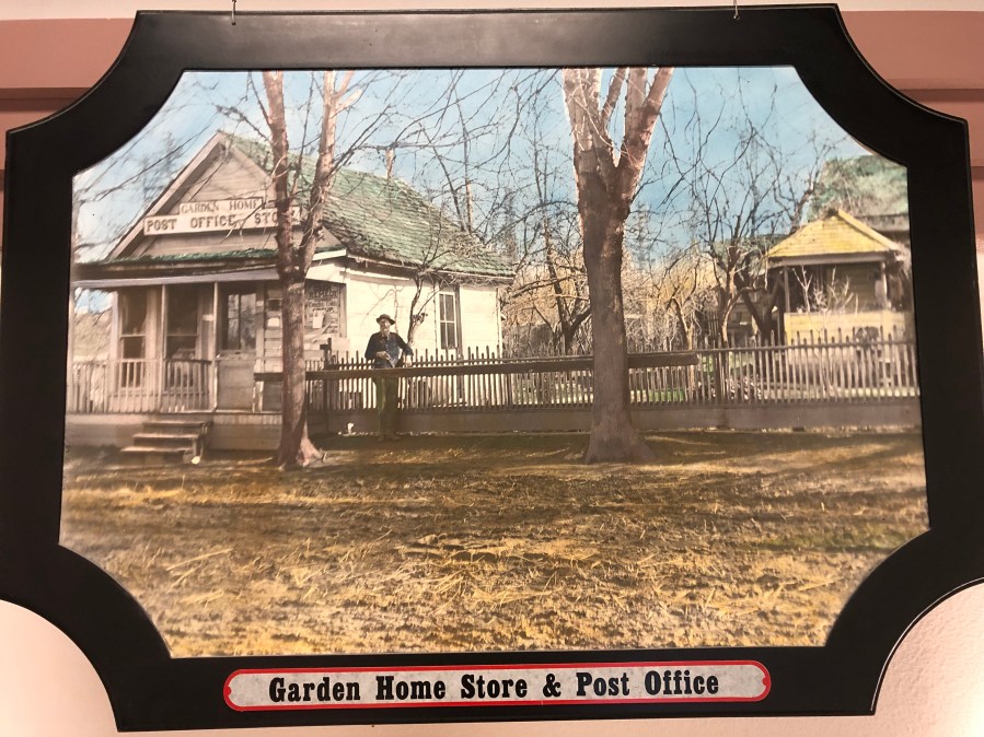 Lambs Thriftway colorized photos 2020 - Garden Home store, P.O. 1890, Lumen Nichols