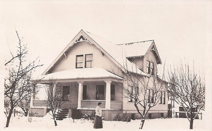 Gertsch home on Oleson Rd. opposite Peyton Rd