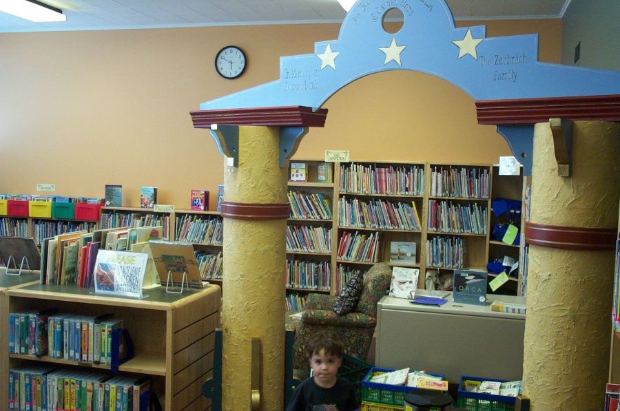 2004 Library expansion photos by Bob Cram - 6