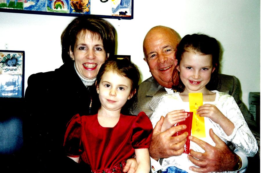 Library 2001 Chocolate Contest judged by Gerry Frank - Taryn Kuenzi, 3rd place winner, Gerry Frank