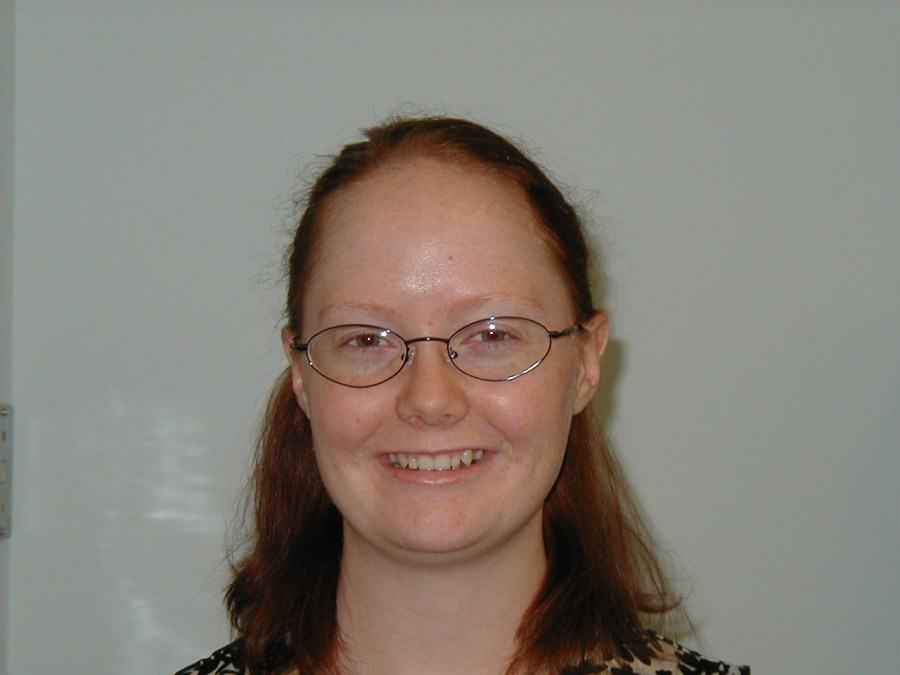 Laura Torgersen, library staff, 2004