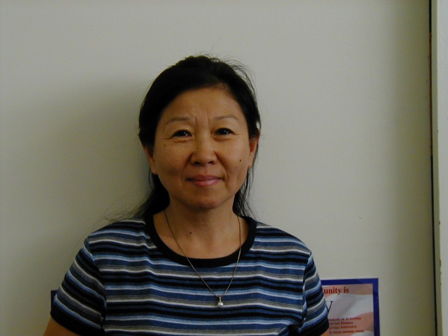 Kai Myers, library staff, 2004