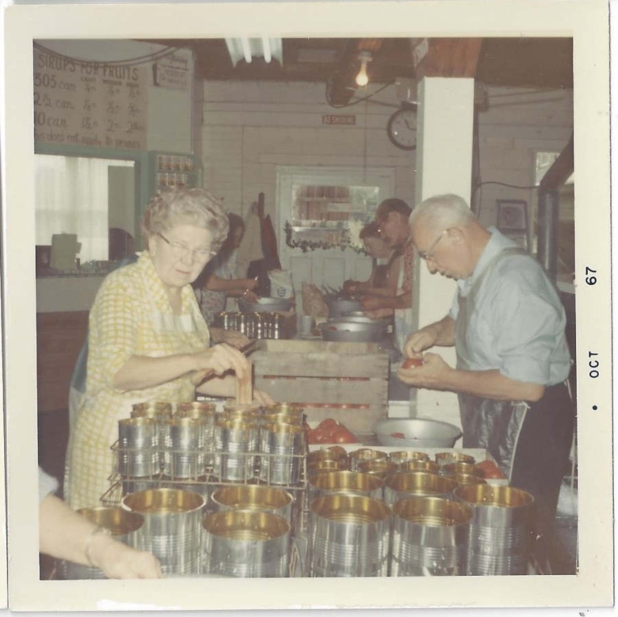 Whitney's Cannery - Canning operations 1967