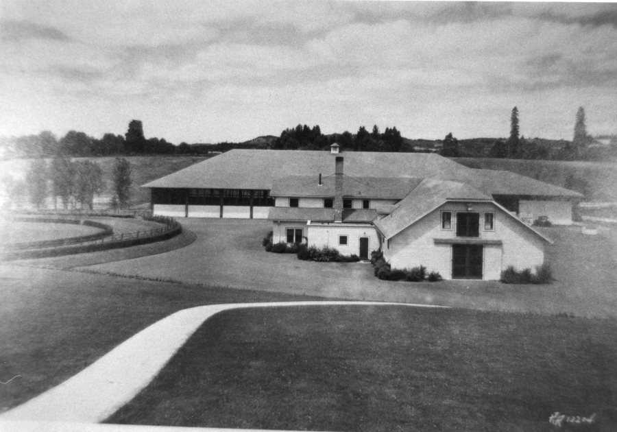 Frank stable building