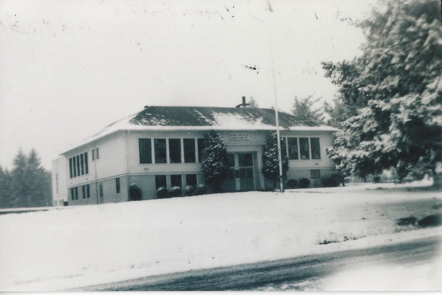 1951 Garden Home School, winter