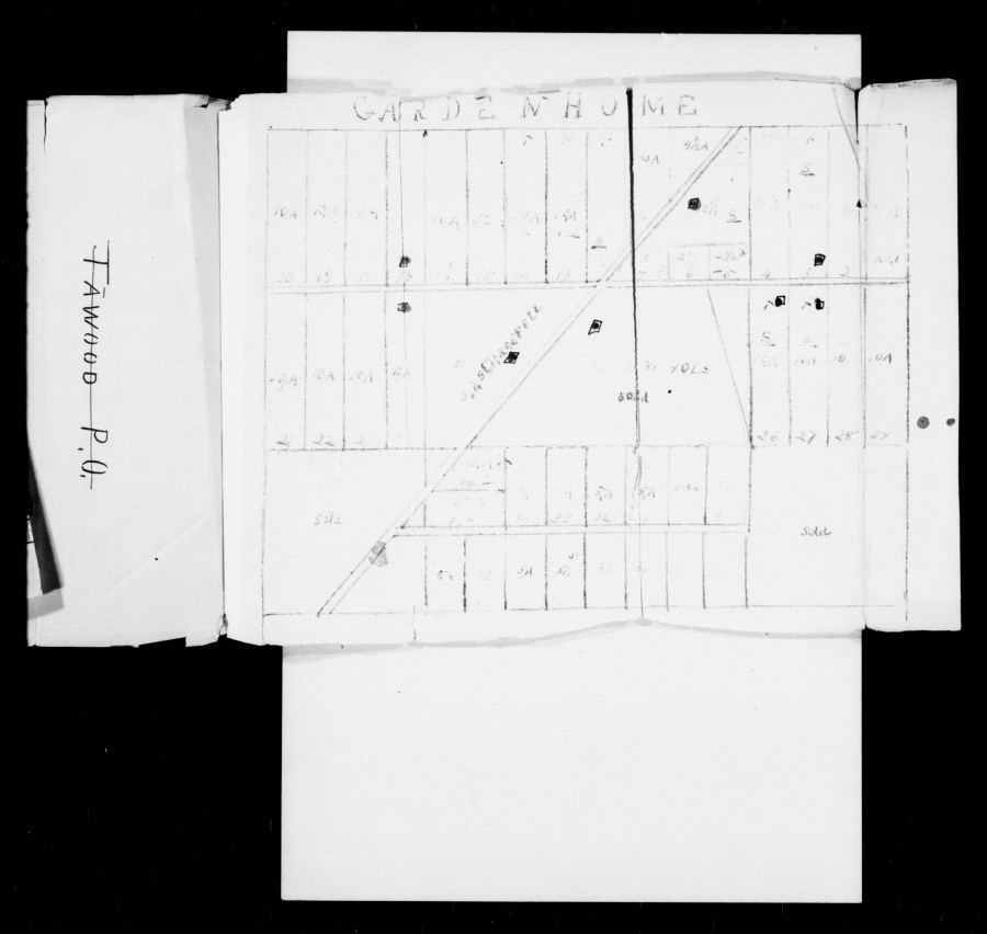 1882 Post Office - platte map - M1126-496-0673 roll 496 image 652