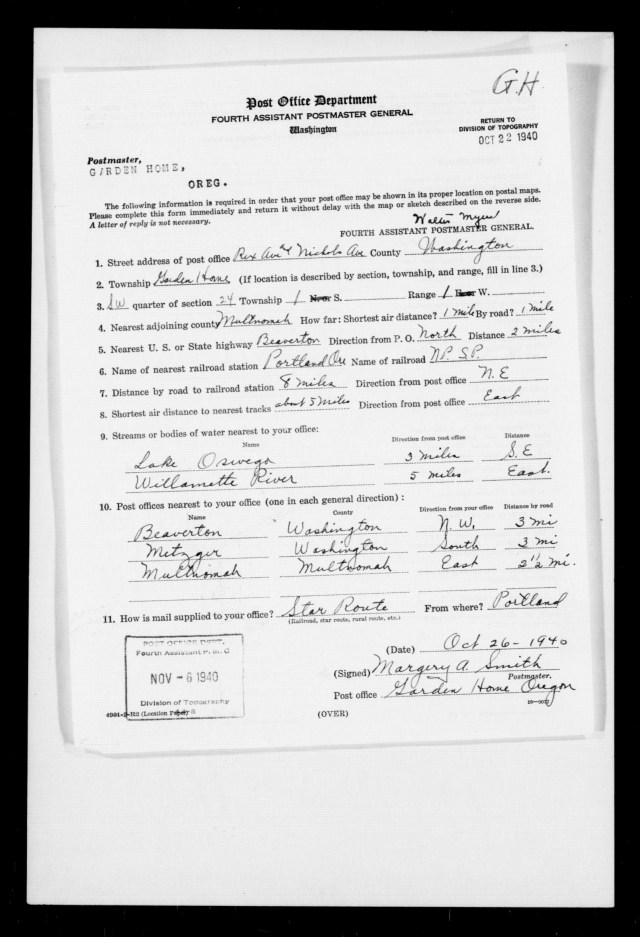 1940 Post Office - form - M1126-496-0664 roll 496 image 643