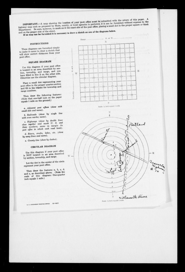 1940 Post Office - map -M1126-496-0665 roll 496 image 644