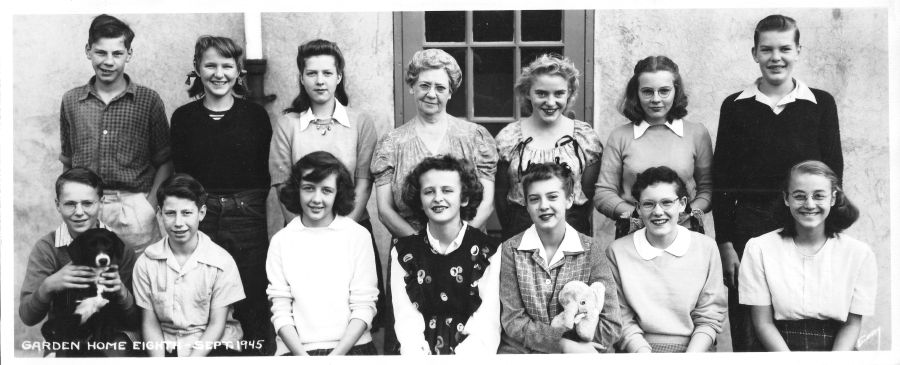 1945 Garden Home School grade 8