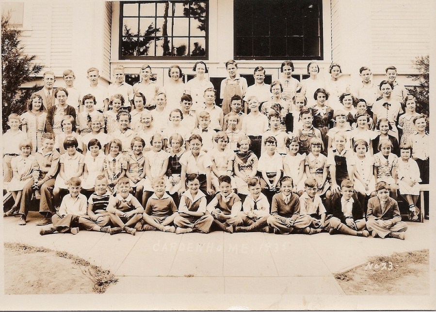 1937 Garden Home School, all grades