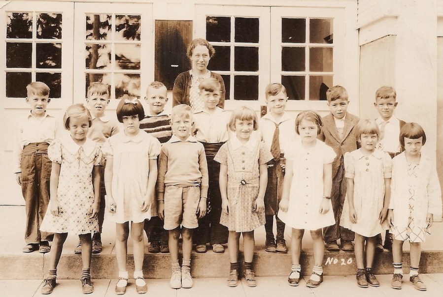1935 Garden Home Grade School, 1st and 2nd grade