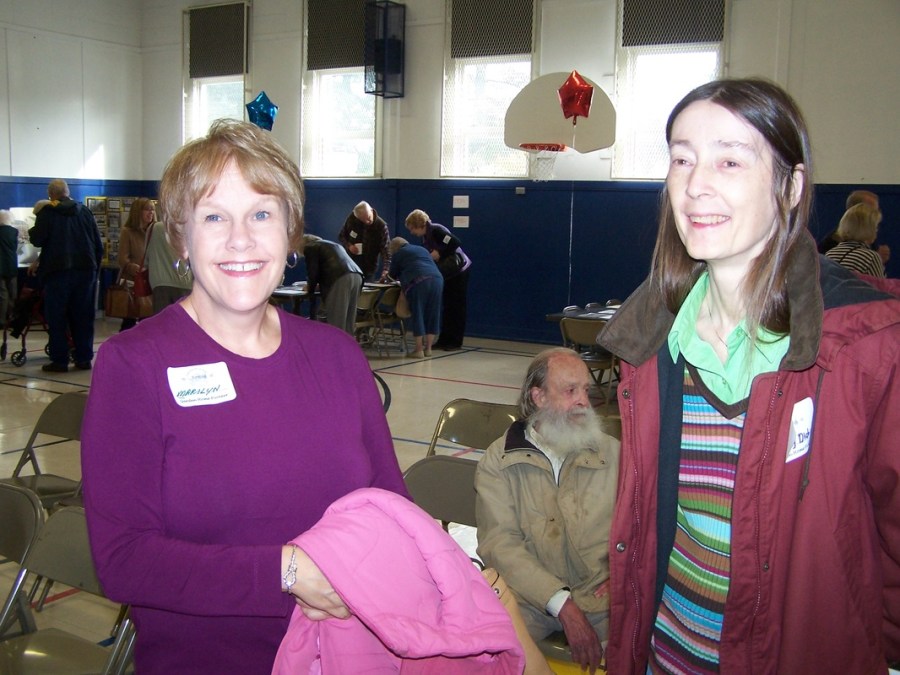 Marilyn McMullin Korvola and Shirley Dickson, 2012