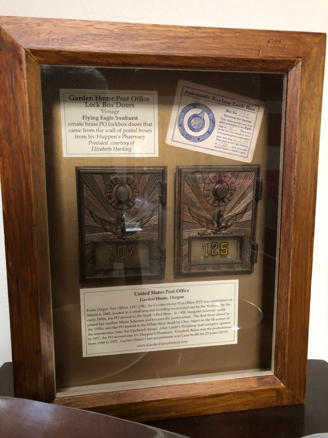 Garden Home Post Office - lock box doors 2