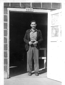 Mark Whitney at the Co-op Cannery, 1950
