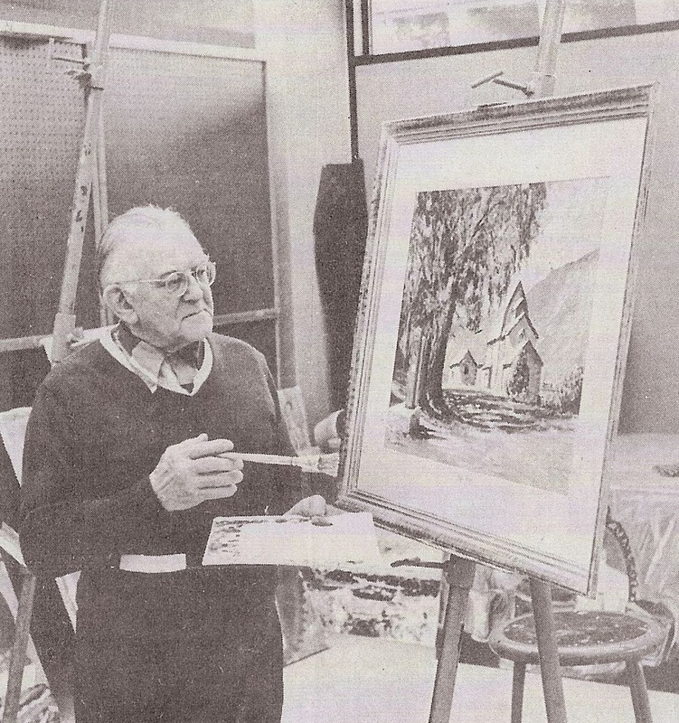 Erich Porshman, artist and sculptor