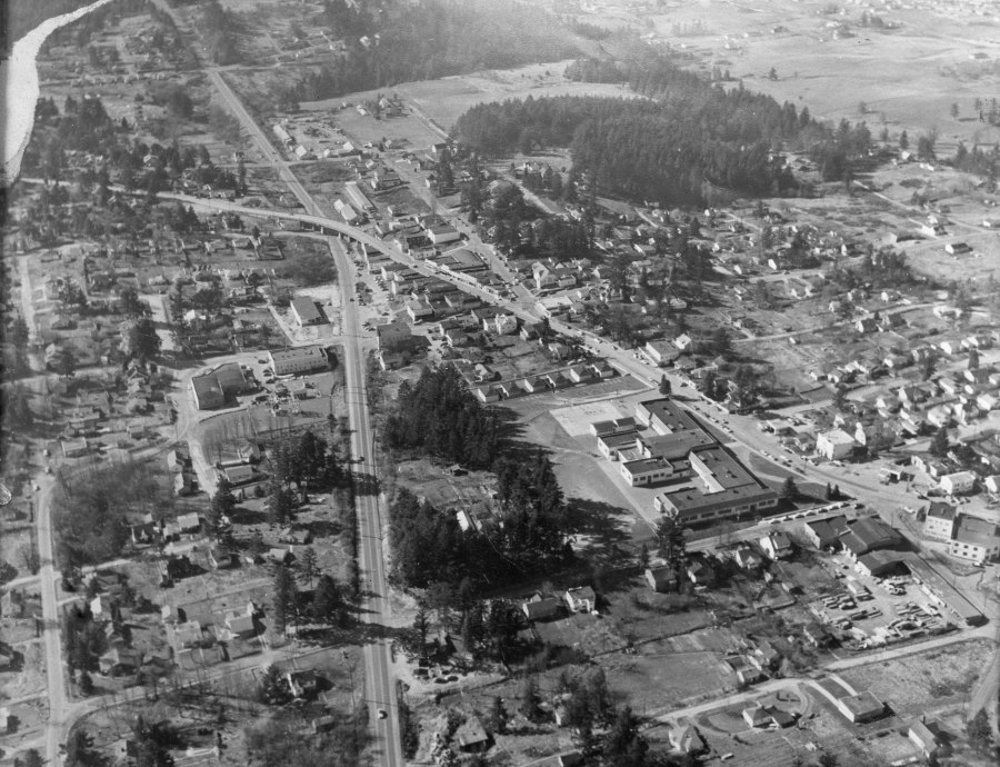 1954 Multnomah Village - from the E