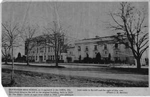 BHS 1915 building with 1929 addition