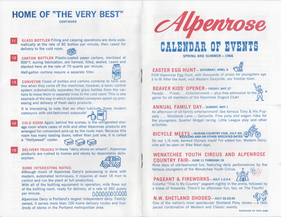 Alpenrose Diaryville small brochure 1966 3