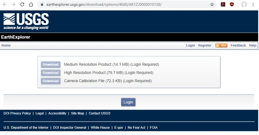9 - download desired resolution - USGS EarthExplorer.usgs.gov