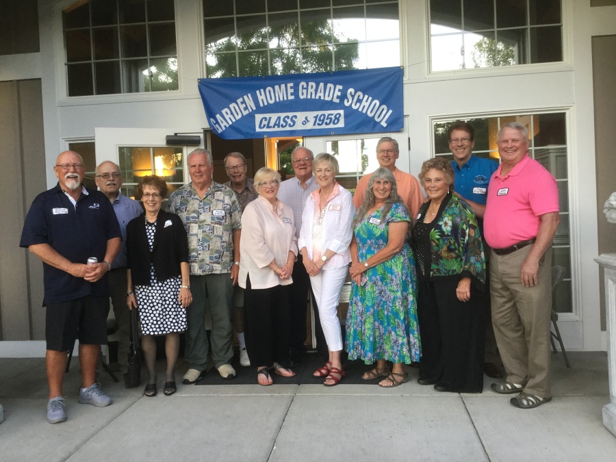 Class of 1958 Garden Home School 2018 Reunion