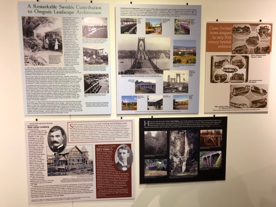 Nordia house event 6-2019 - From Sweden to Oregon exhibit 16