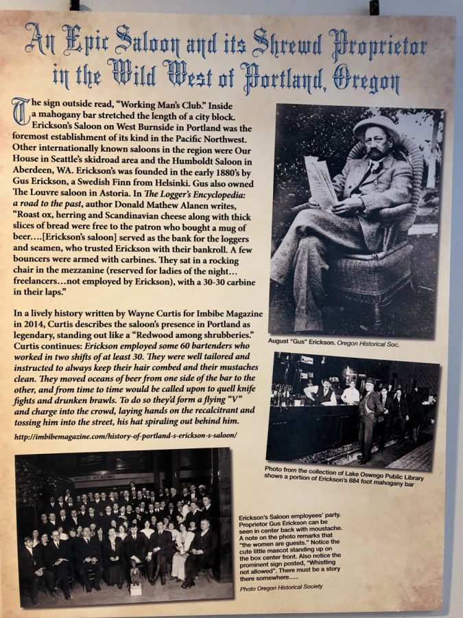 Nordia house event 6-2019 - From Sweden to Oregon exhibit - Epic Saloon,Wild West