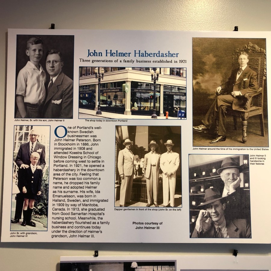Nordia house event 6-2019 - From Sweden to Oregon exhibit - John Helmer