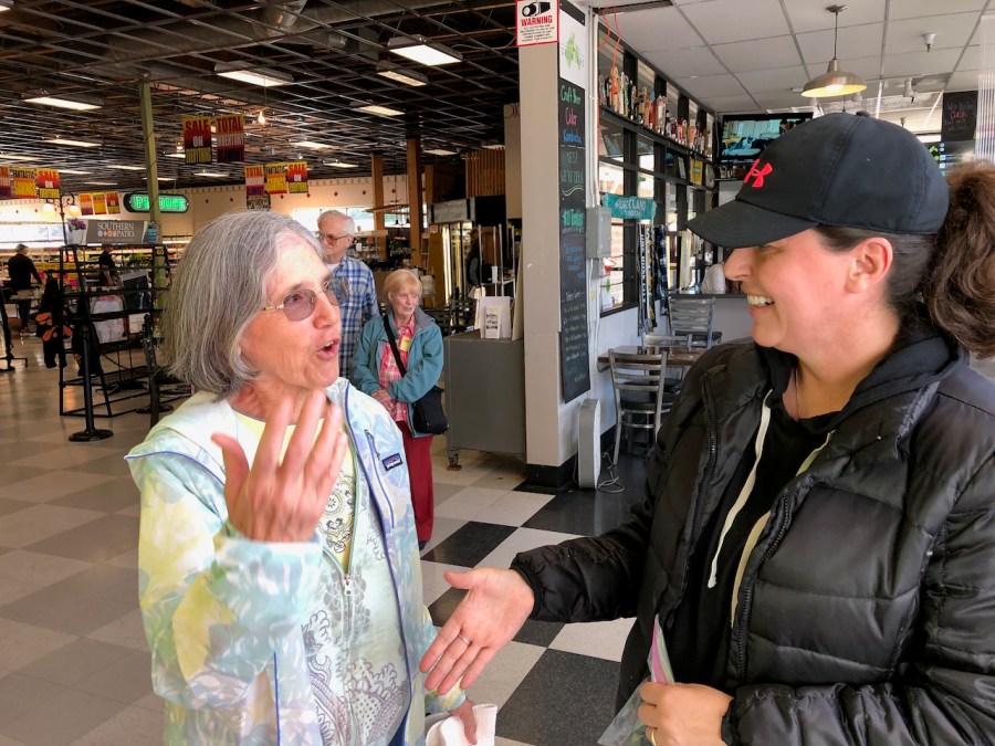 2019 Bell Ringing - Barb Stroud and Leslie Bennett