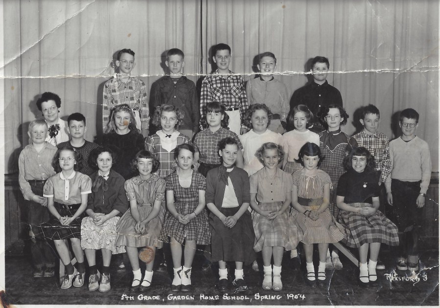 Garden Home School 1954 - 5th grade