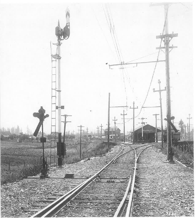 Garden Home Railway Junction, circa 1908 to 1912