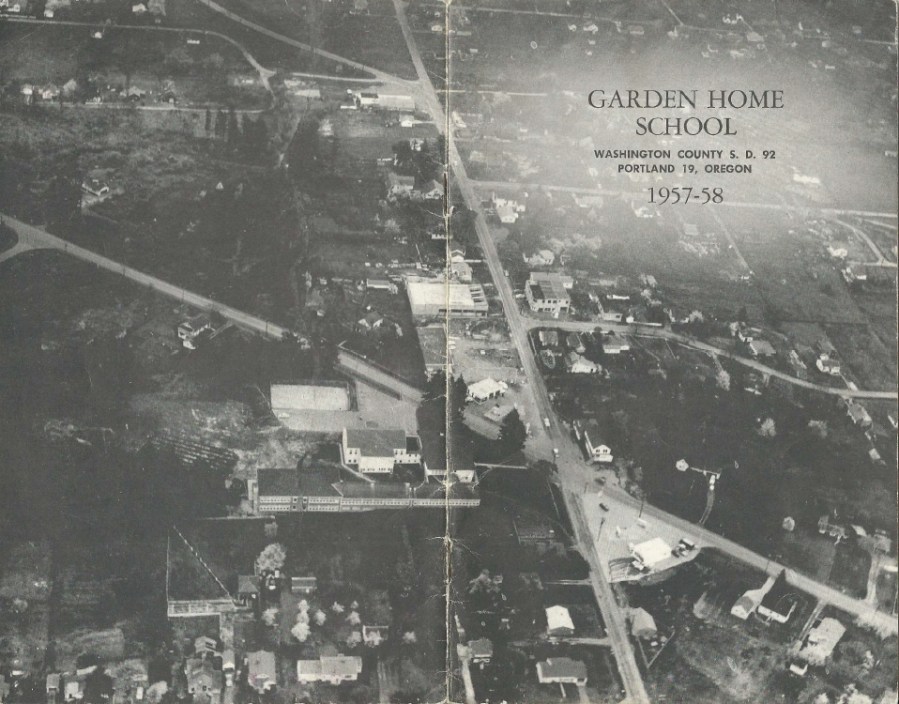 Garden Home School 57-58 Yearbook - page 1