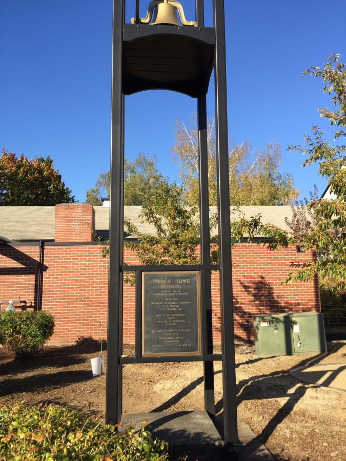 Garden Home School bell