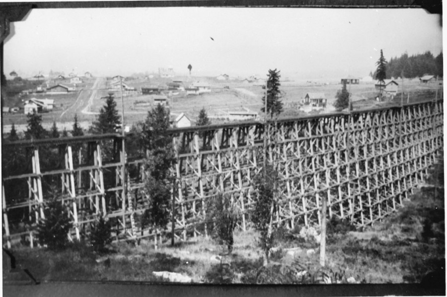 Maplewood trestle of the original OER