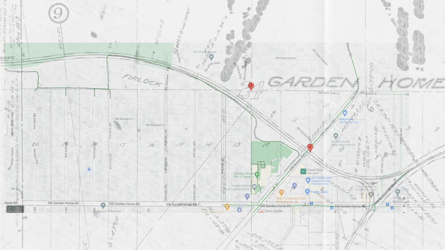 OER track and Fanno Creek Trail overlay