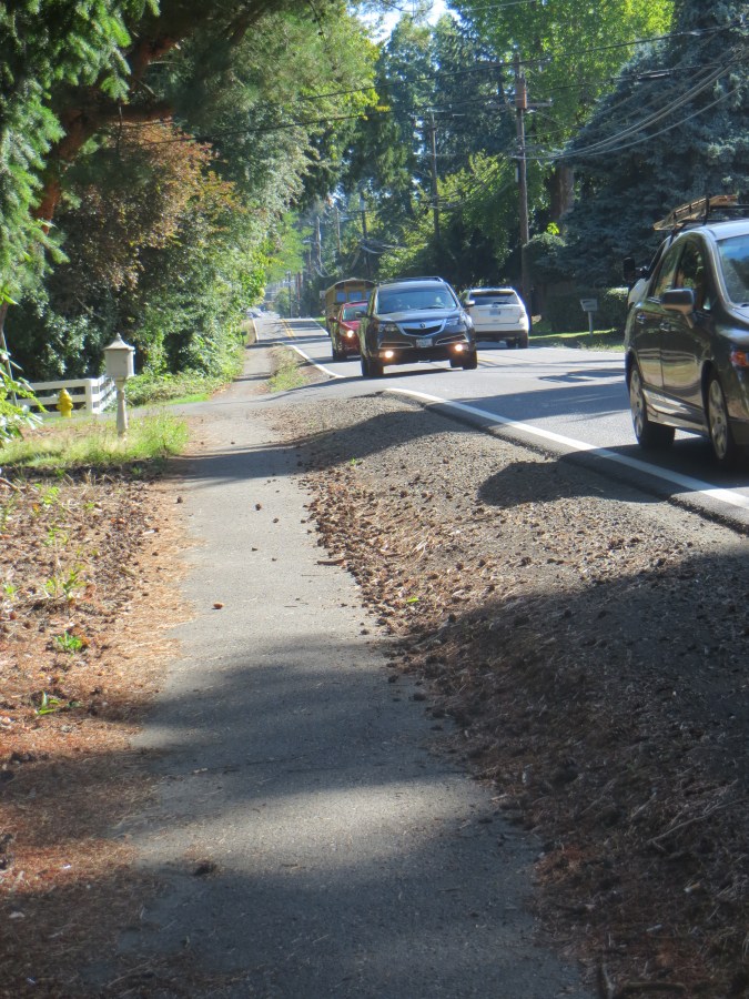 Garden Home Road safety path - near SW 84th