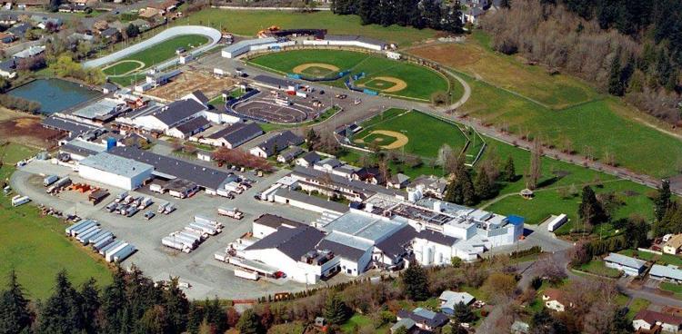 Alpenrose Dairy from above
