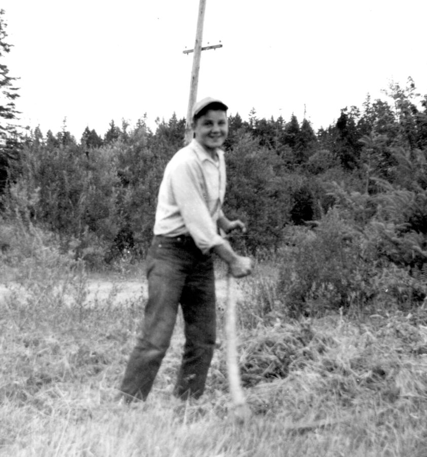 Dave at 14 - Portland Golf Club