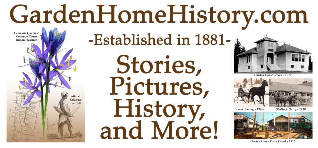 Garden Home History flag