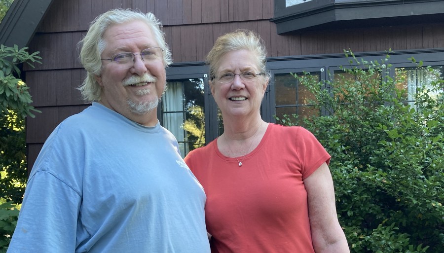 Tony Williams and Pam Price July 2021