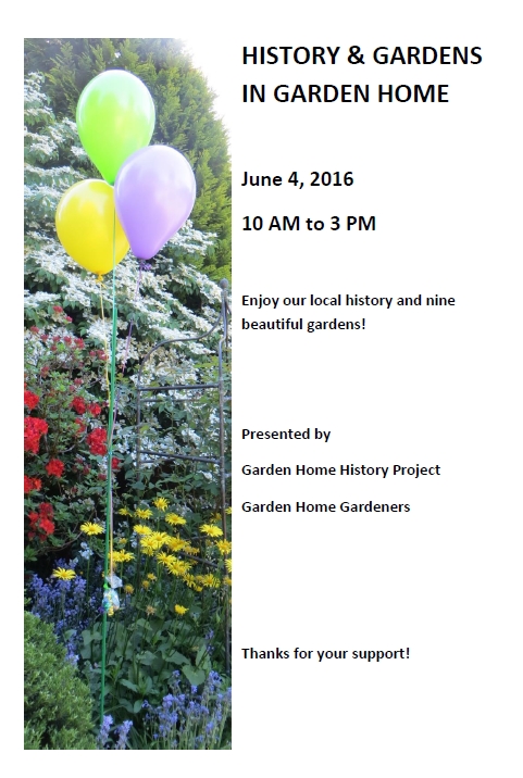 2016 Garden Tour cover