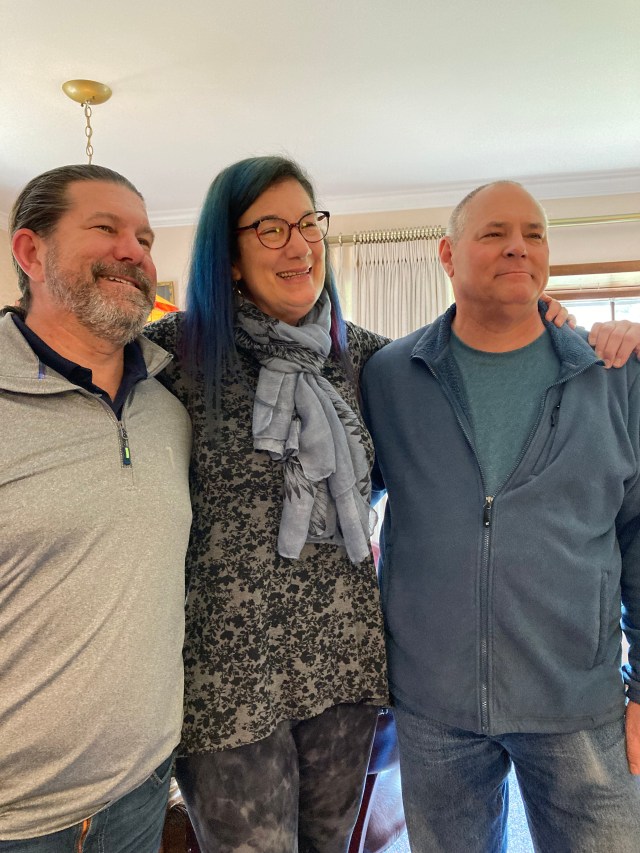 Andrew White, Dorothy Papadakos, and Peter Papadakos - 2023