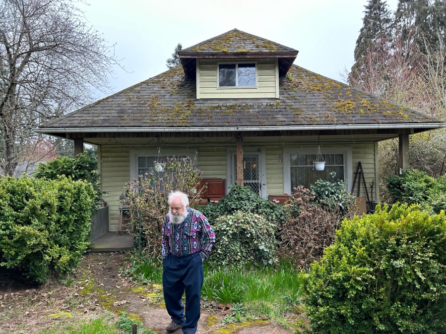 Bob Pearson and his home