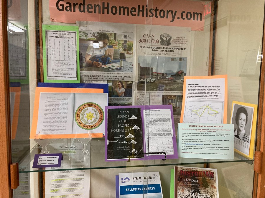 2023-11 Indigenous People display - top shelf