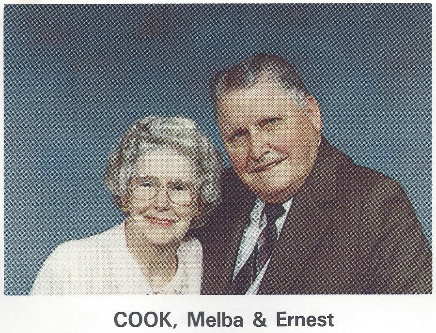Melba and Ernest Cook, 1988
