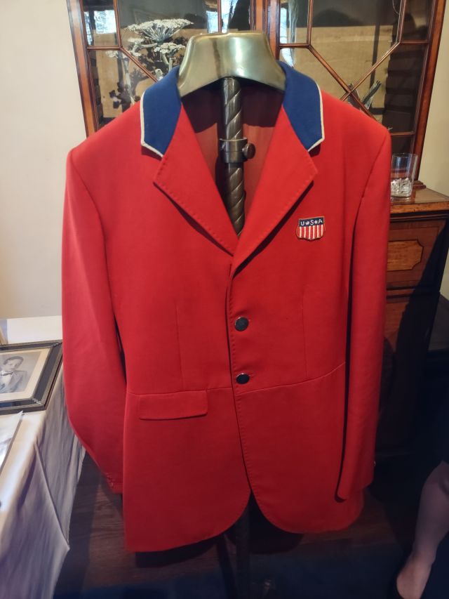 Kevin Freeman Olympic riding jacket
