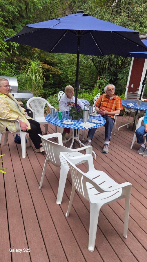 Mickey, Marie and John - 2025-08-15 annual picnic